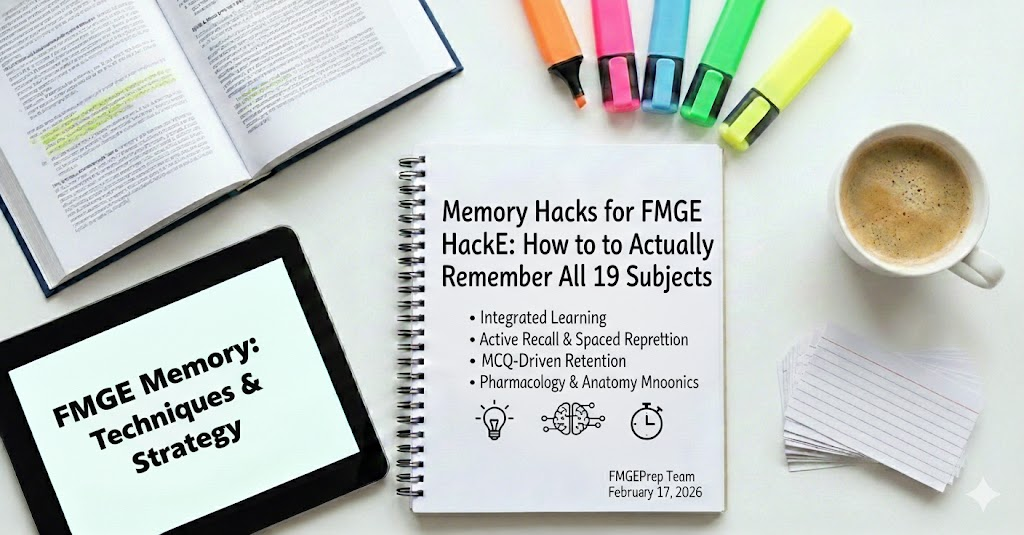 Memory Hacks for FMGE: How to Actually Remember All 19 Subjects